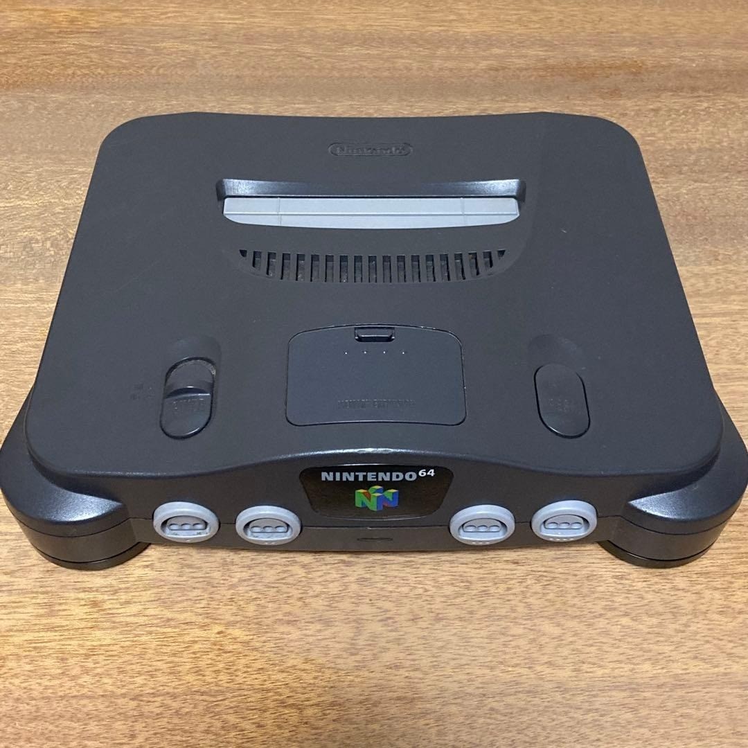 Nintendo 64 N64 Gray Console NUS-001 + Controller + Cables + Expansion Working