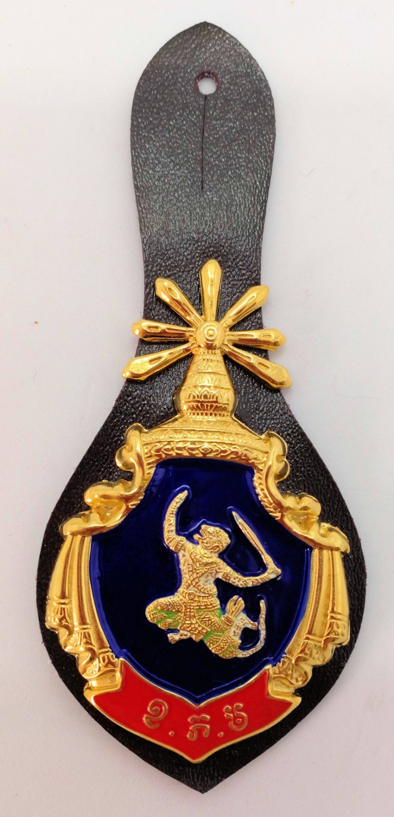Cambodia RCAF Army Military Pocket Pin Medal Badge Style 2 Authentic