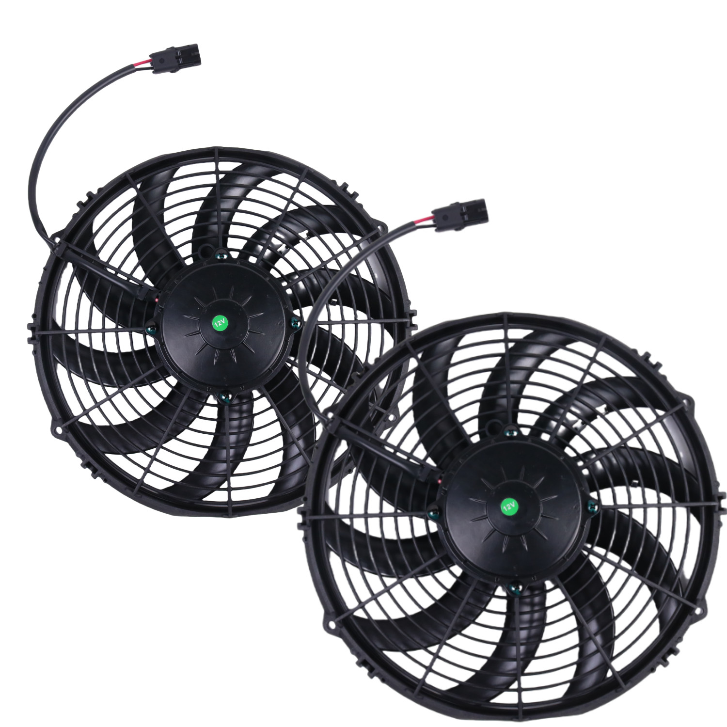 2X Condenser Fan 12V 78-1560 781560 for Thermo King Tripac and Evolution APU
