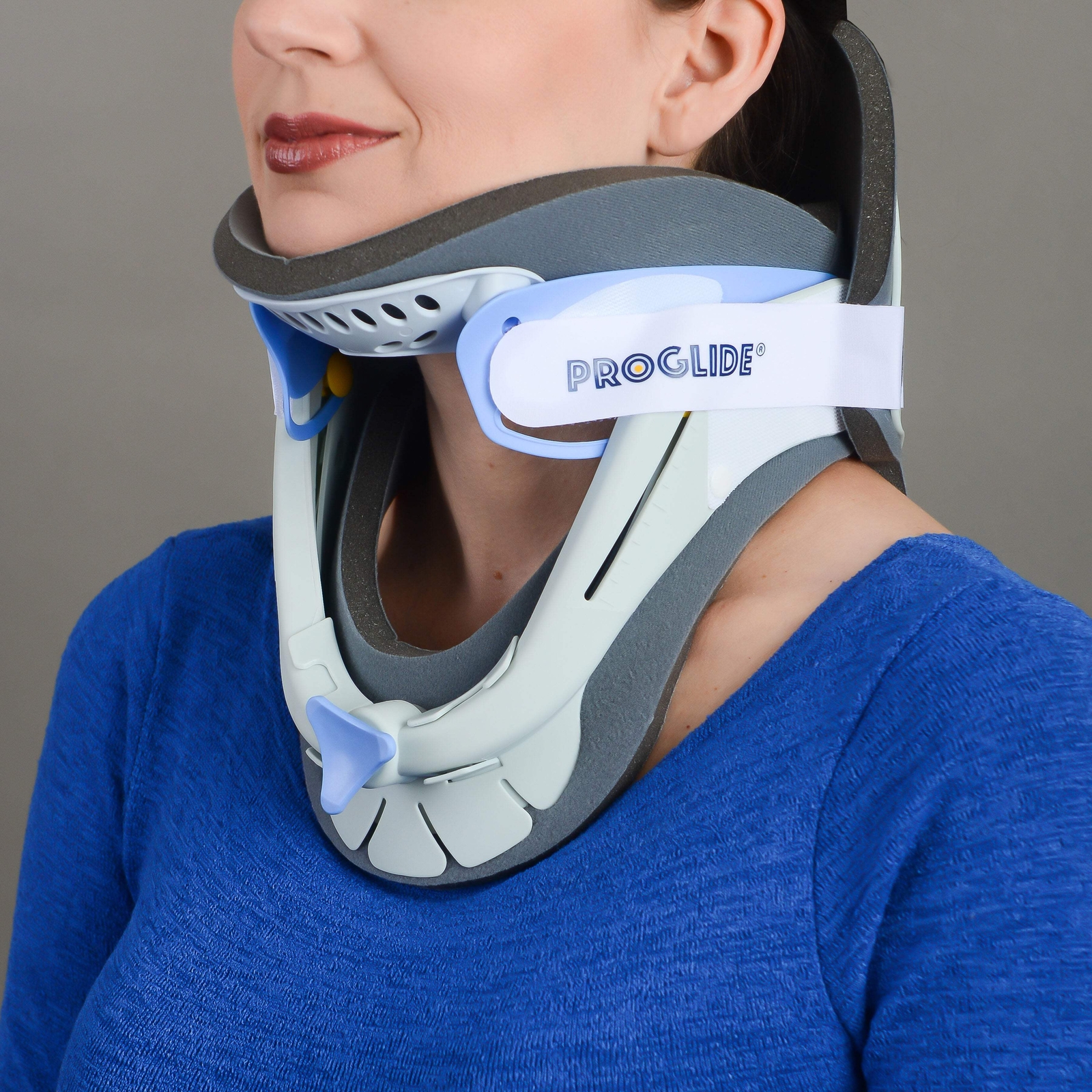 Proglide 172 Cervical Collar — 2-Piece Neck Brace with 12 Height Adjustments