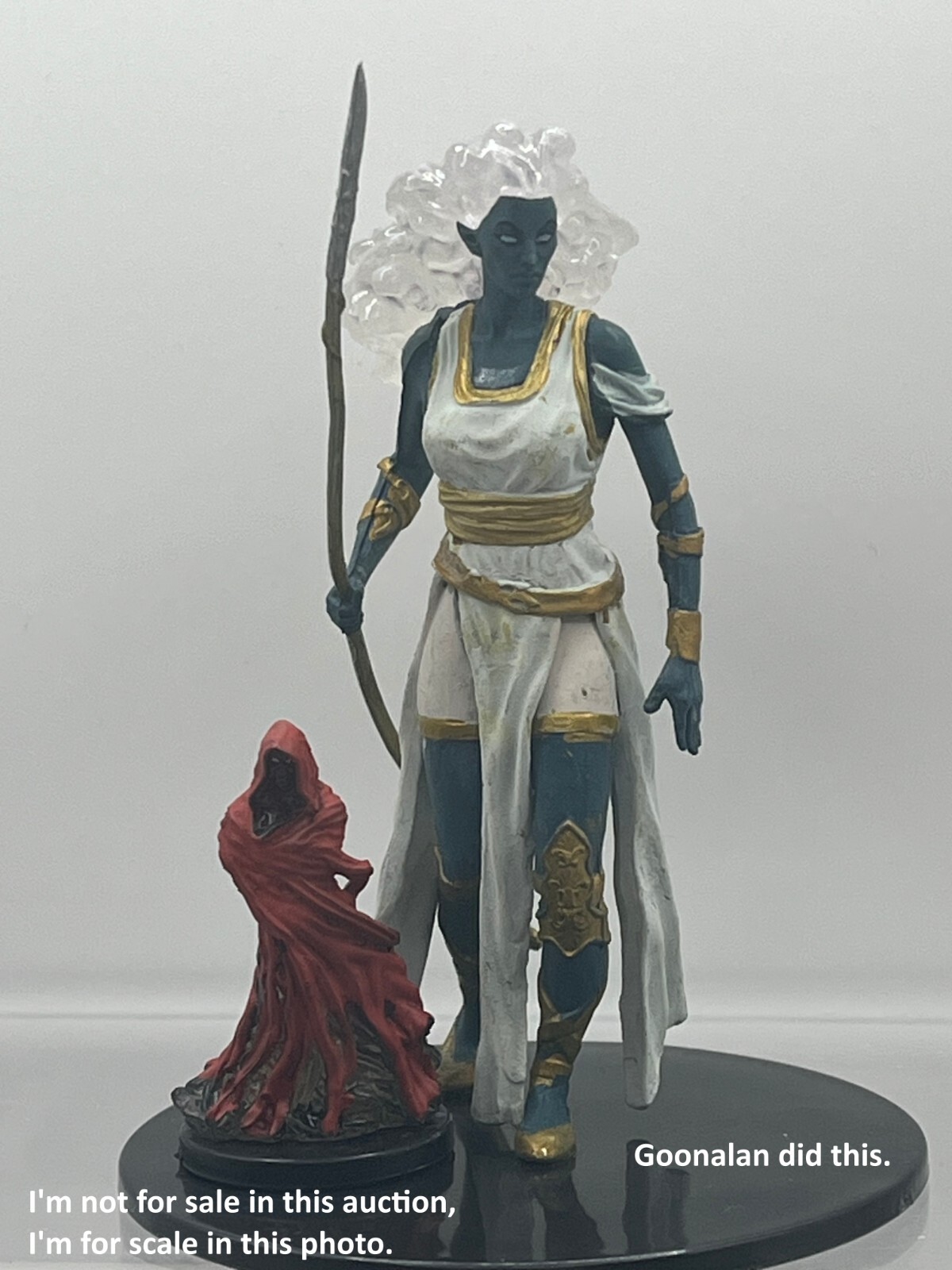 D&D Pathfinder Mini Legendary Adventures 32a Cloud Giant Spear UC HUGE