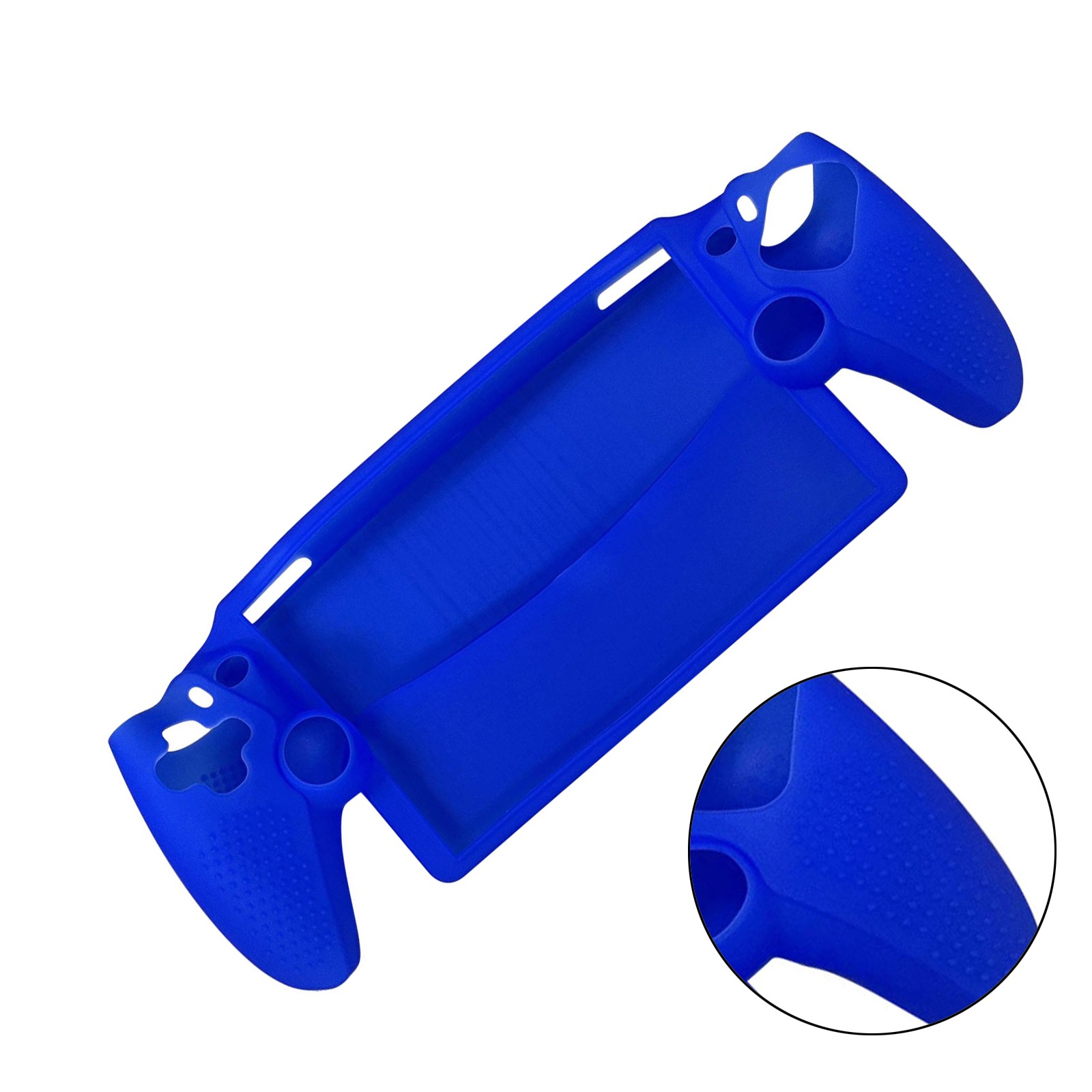 New Silicone Case Soft Anti-slip Durable Blue For PlayStation Portal​