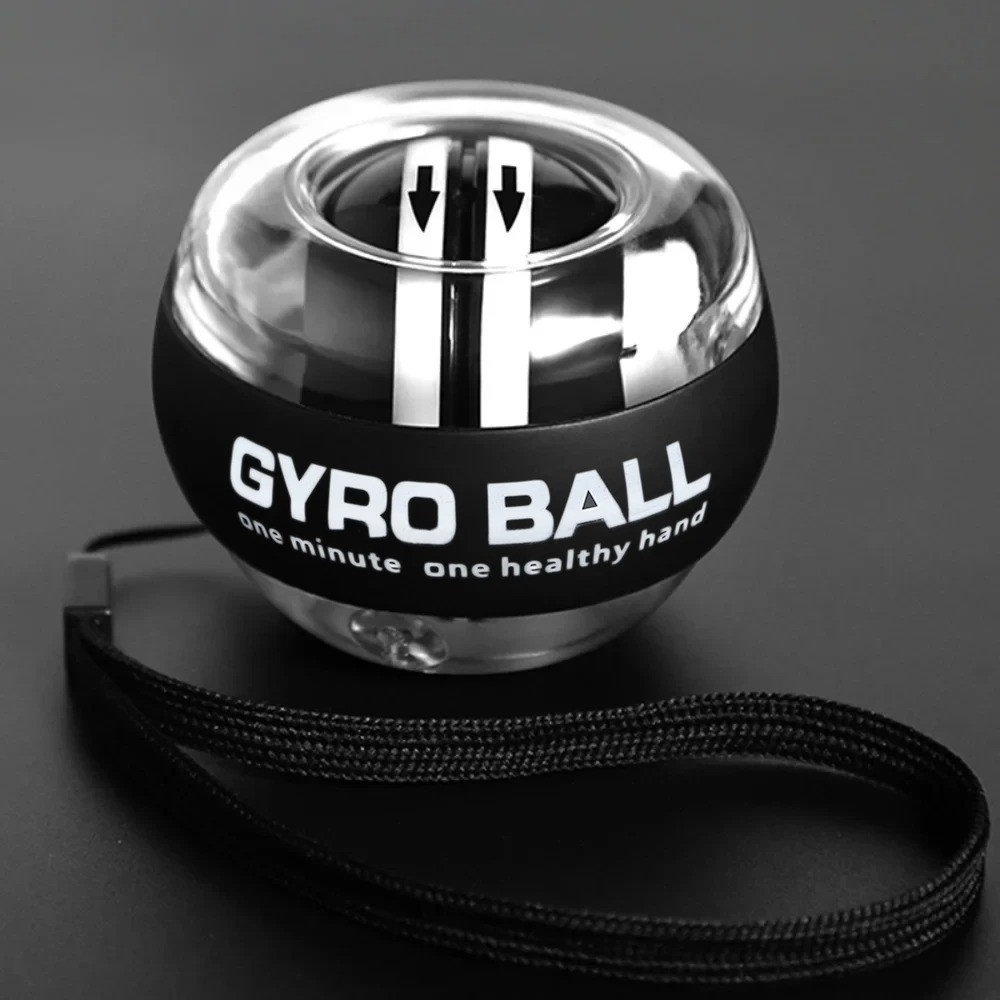 Gyro Ball Power Trainer Ball Wrist Strengthening Device Forearm Exerciser Gym