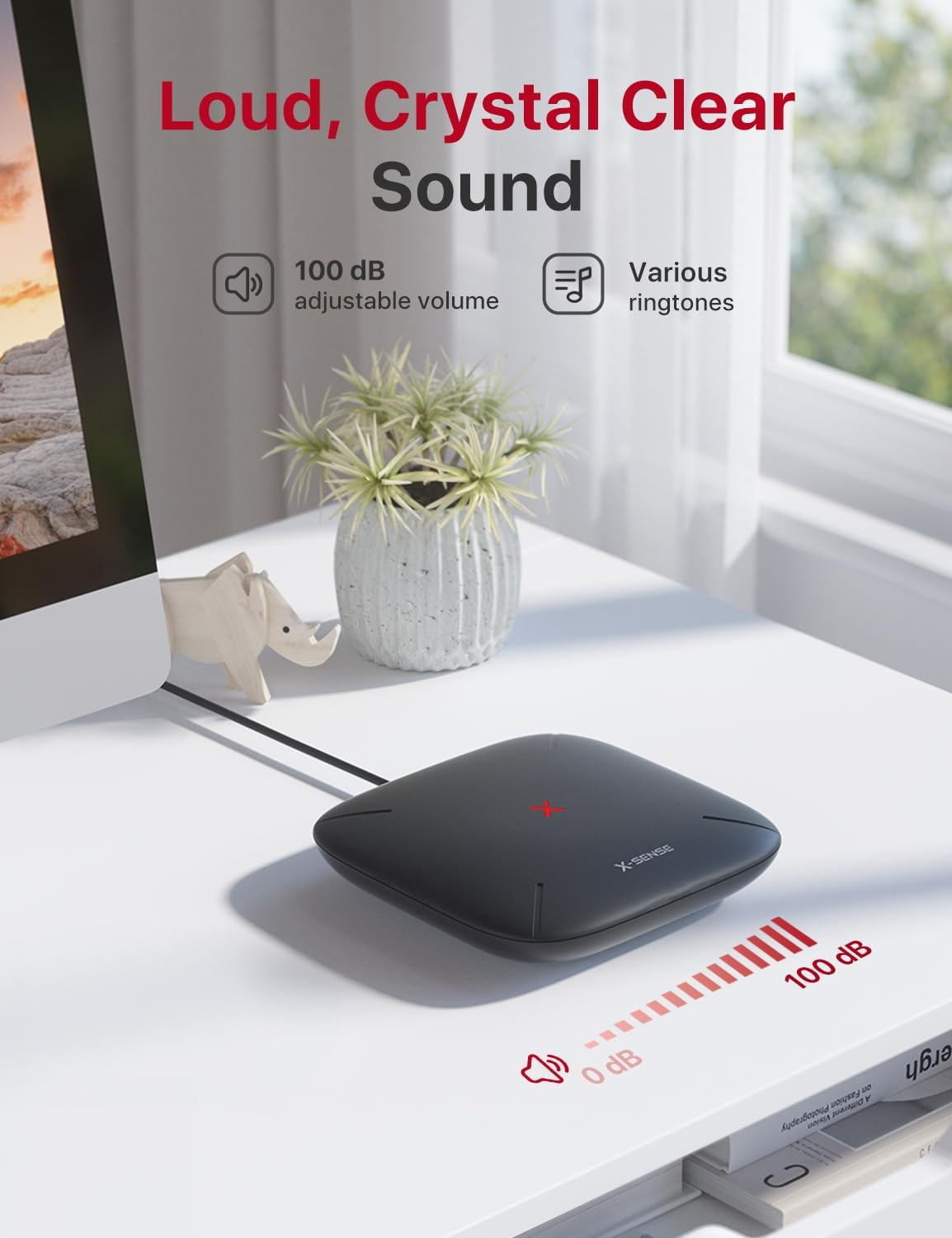 Smart Mailbox Alarm, Requires SBS50 Base Station, Wireless Long Range Mailbox Al