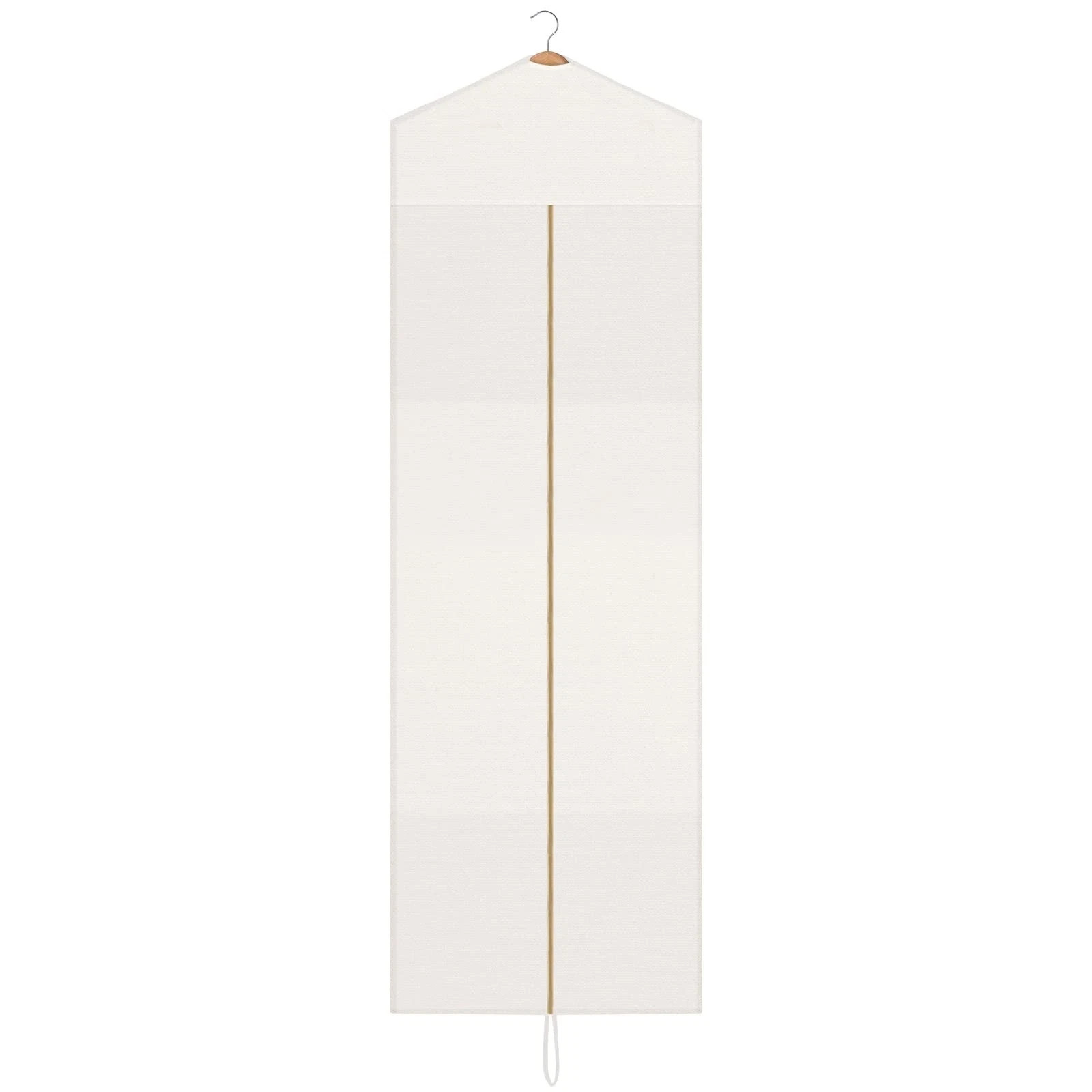 Sotiff Cotton Dress Garment Bags for Long Gowns 70 x 23.6 Inches, White