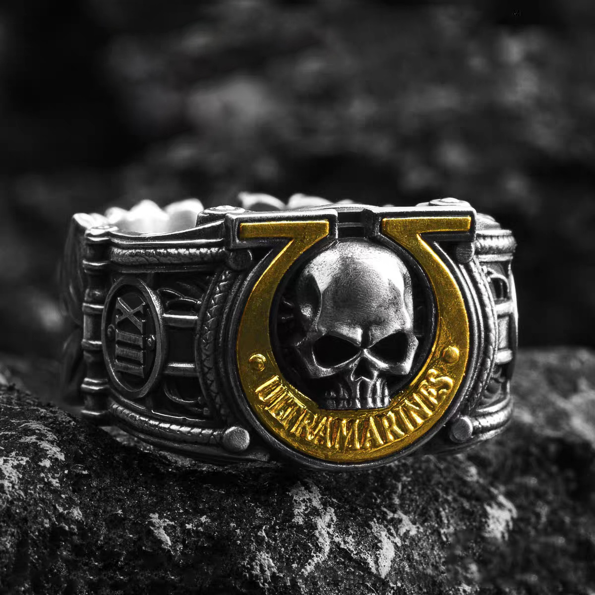 Warhammer 40k Ultramar & Ultrama ring for collection and gift