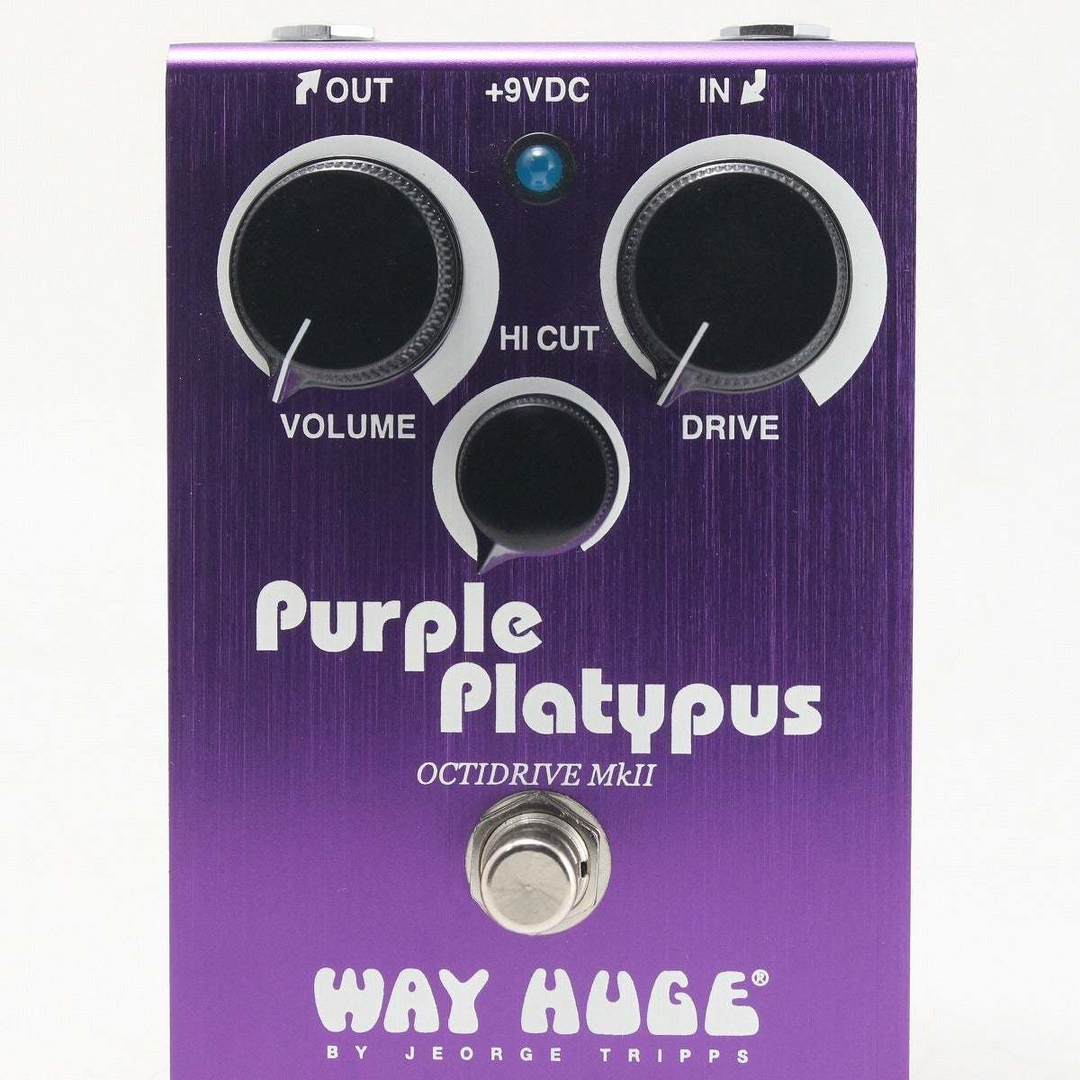 Way Huge WHE800 Purple Platypus Octave Fuzz MkII Pedal Used
