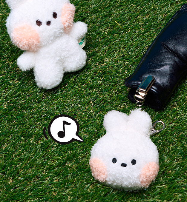Line Friends Golf Minini Conini Golf Putter Keeper Keyring Keychain Accessory