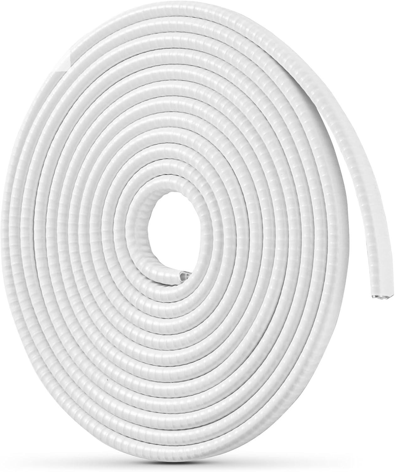 Car Door Edge Guard 16Ft Rubber U Shape Trim Protector White