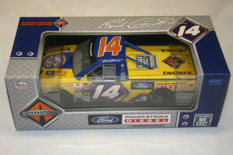Rick Crawford #14 powerstroke ford nascar camping collector truck toy diecast