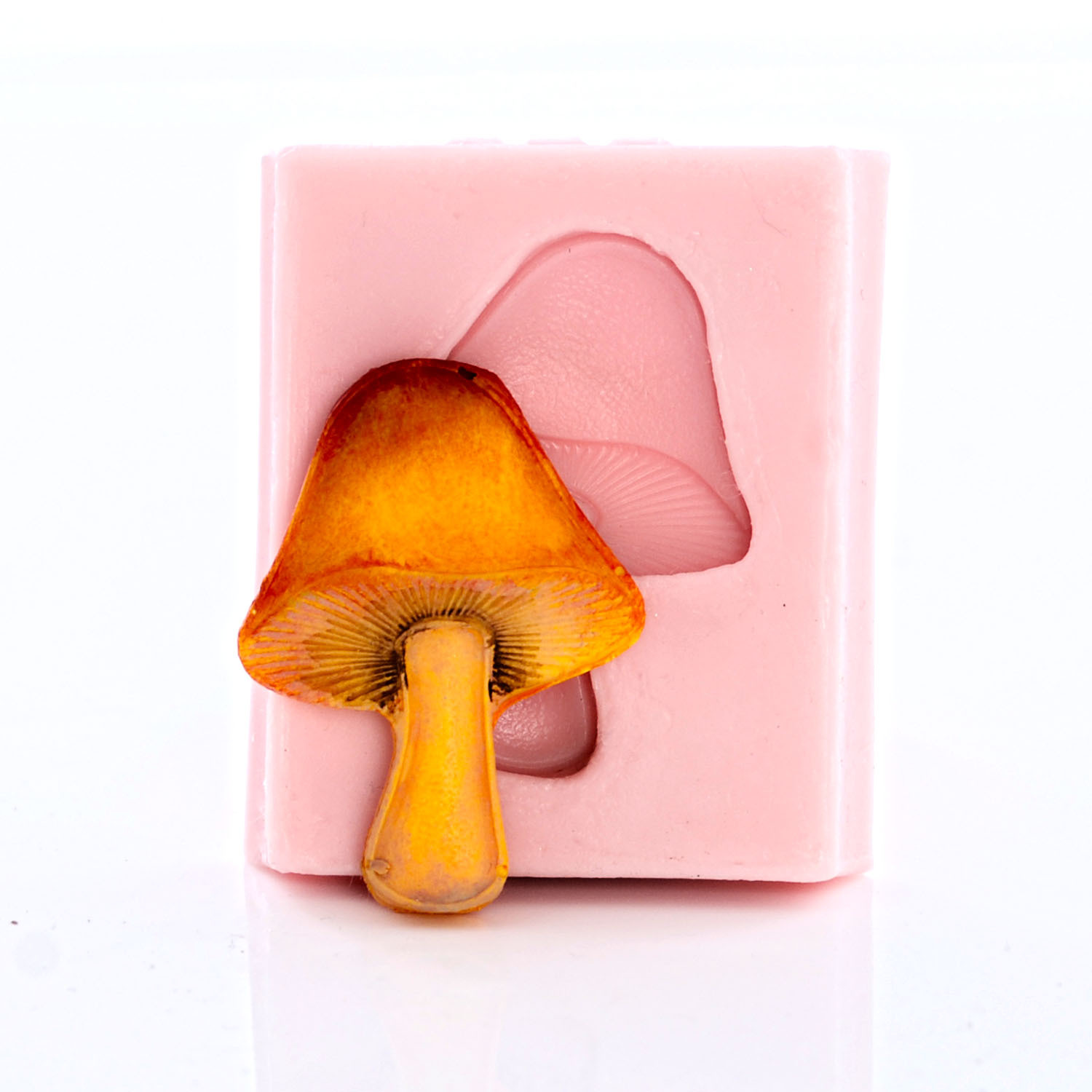 Silicone Mushroom Mold Flexible Food Safe Mold - Fondant Craft Jewelry Mold(723)
