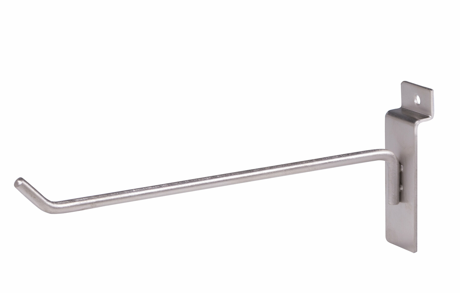 100pc 10" Chrome Peg Hooks for Slatwall Panels Shelf Hanger Pegboard Hooks