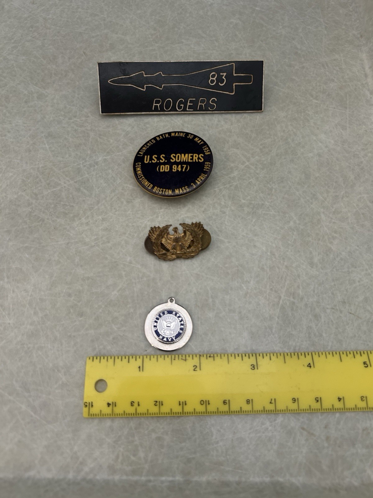 Lot Of 4 US Military Pins