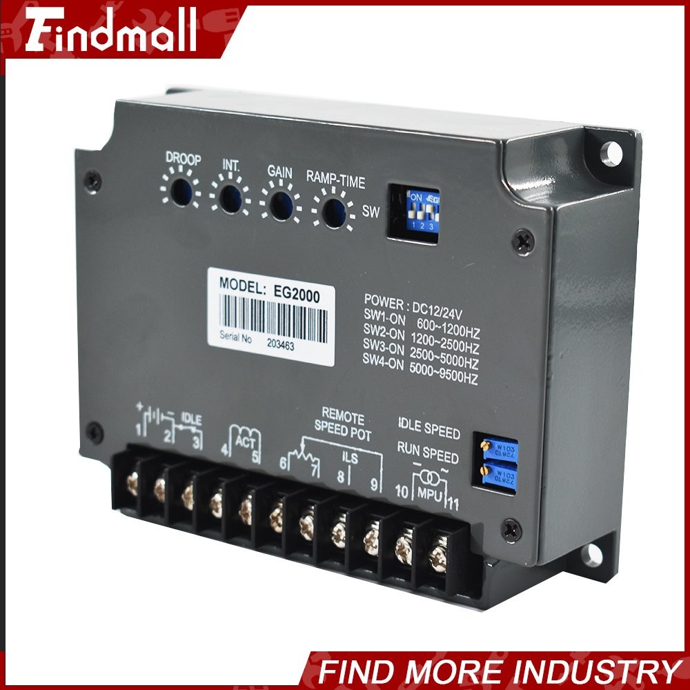 Findmall  Engine Speed Controller EG2000 Controller EG2000 Generator Governor