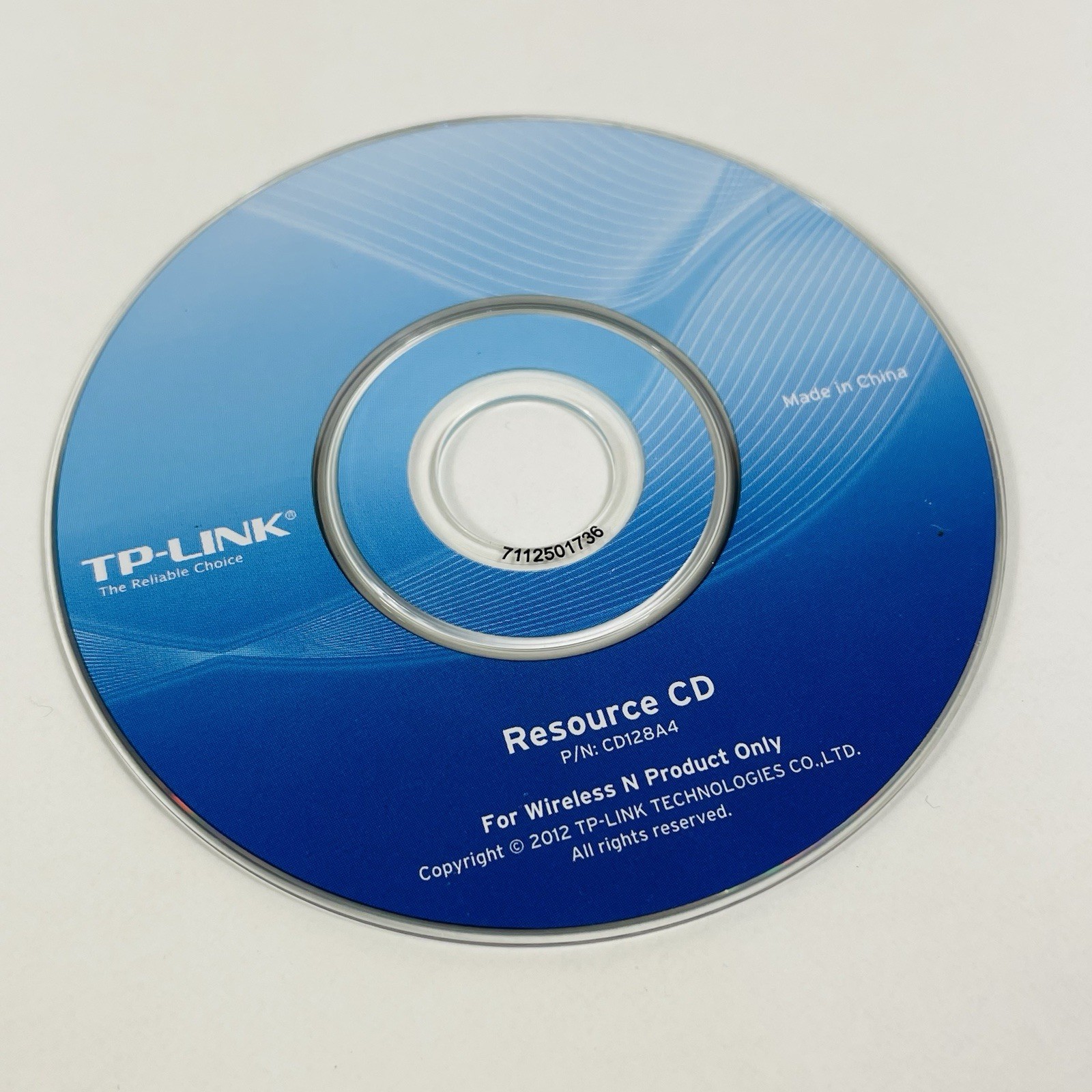 TP Link Resource Software CD for Wireless N Product Only 2012