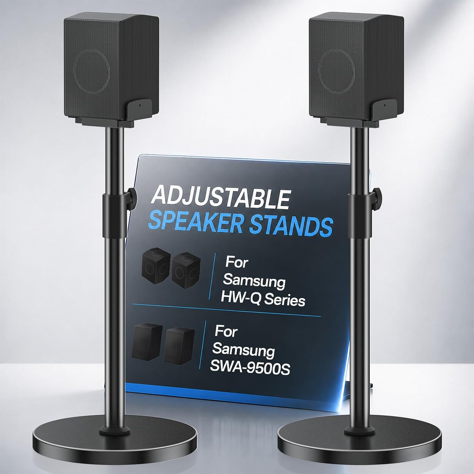 Adjustable Speaker Stand Pair for Samsung Rear Speaker