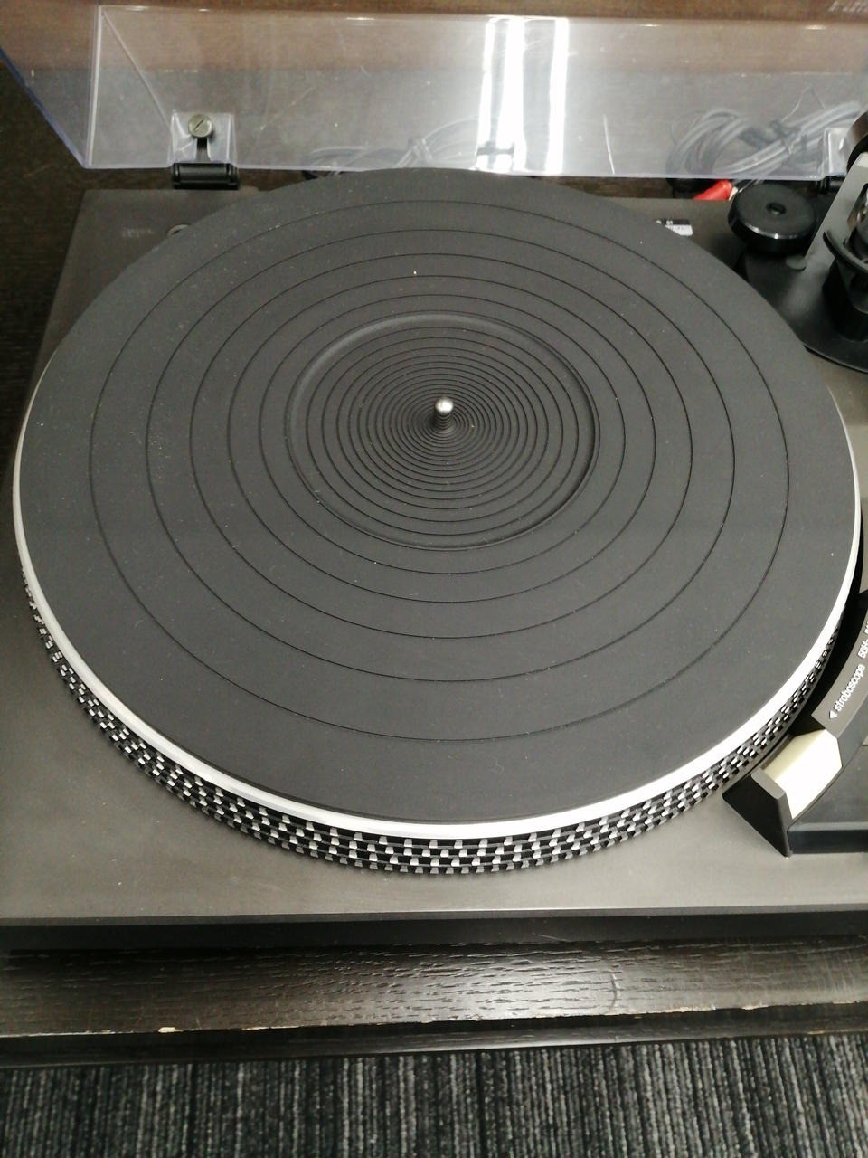 Technics SL-1900 Turntable Direct Drive Record Player Working