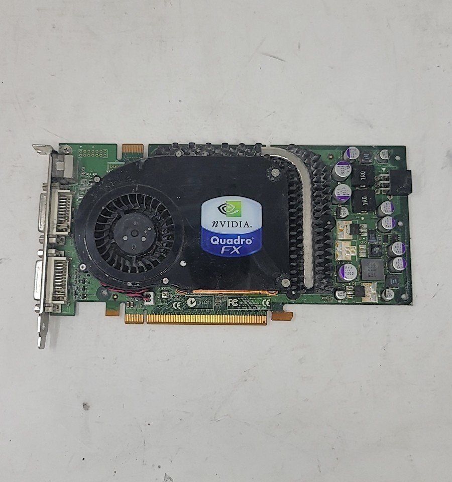 NVidia Quadro FX 3450 0T9099 PCI-e Video Card 1*S-Video 2*DVI