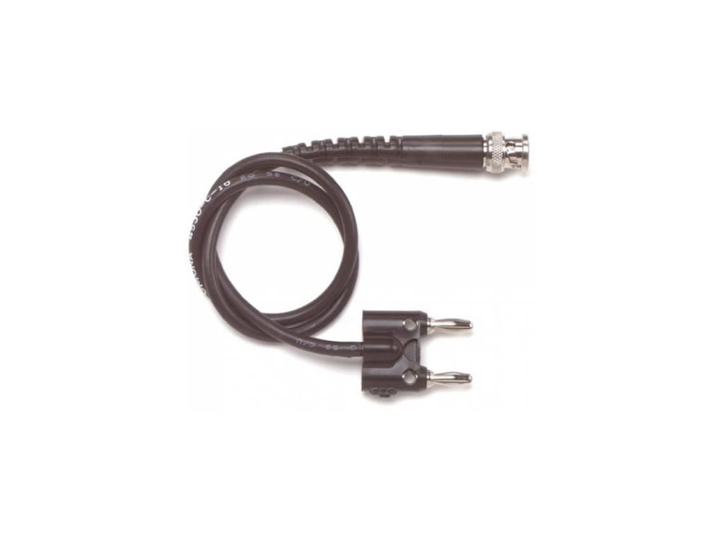 Pomona 4530-C-18 - BNC (M) With Strain Relief To Double Banana Plug, Rg58C/U,