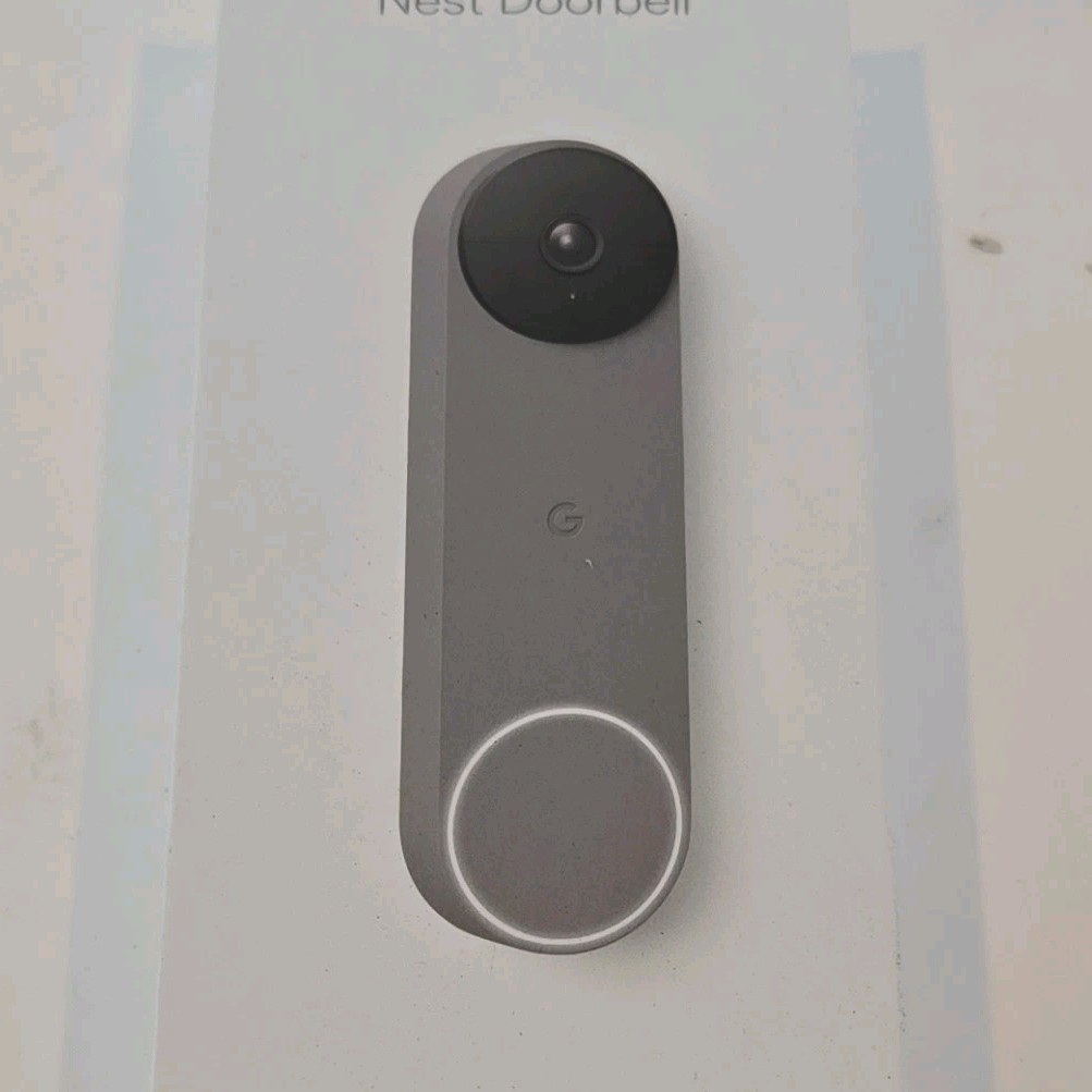Google Nest Doorbell GA02076-US Battery Wireless Doorbell Ash Wi-Fi **BOX ONLY**