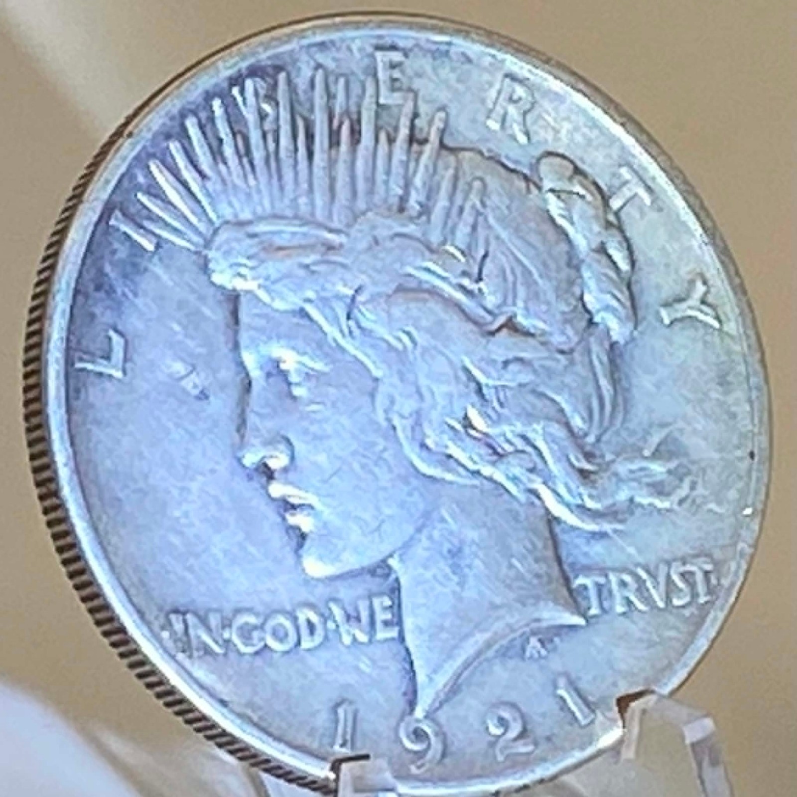 1921 Peace Dollar High Relief LQQK! Compare and SAVE!!!