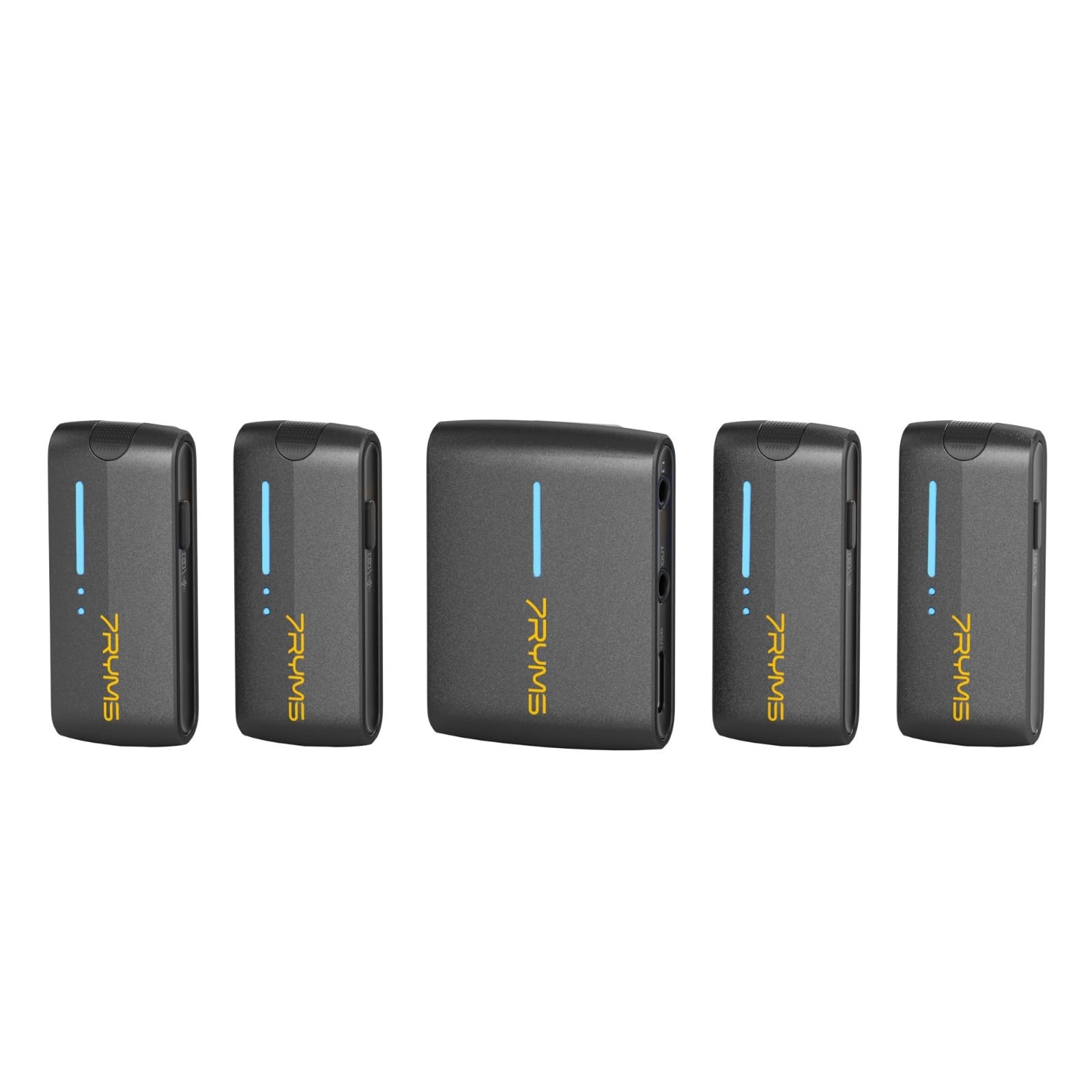 7RYMS iRay DW40 Wireless Lavalier Microphone with Four Transmitters One Charging