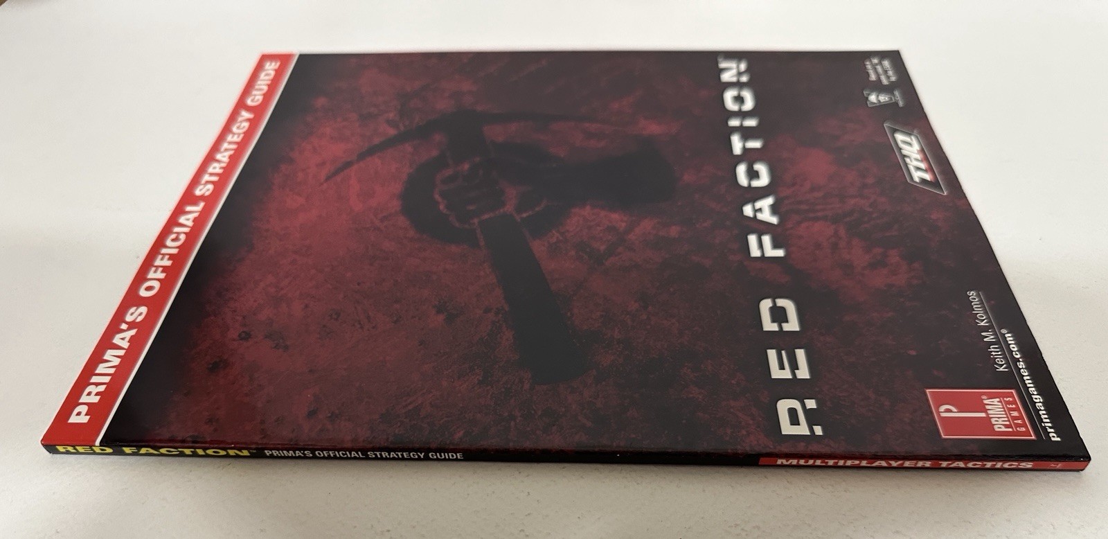 Red Faction Prima Official Strategy Guide 2001 Maps, Weapons, Walkthroughs