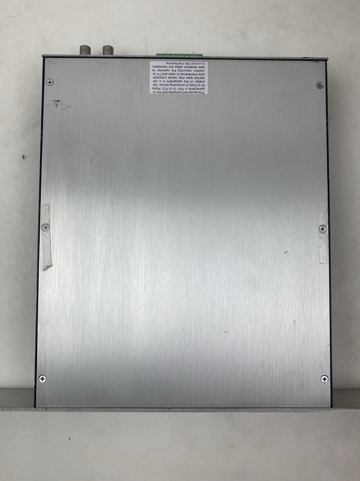Solutec SOL-20/20 Audio Level Meter Rack Mount Broadcast Studio Untested