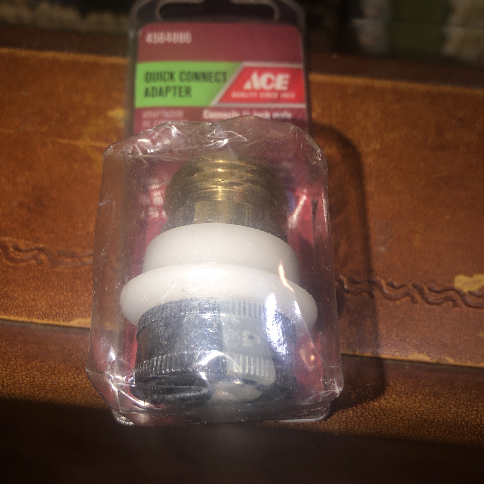 Ace Quick-Connect Dual Thread 3/4 in. Chrome Aerator Adapter #4564886 New