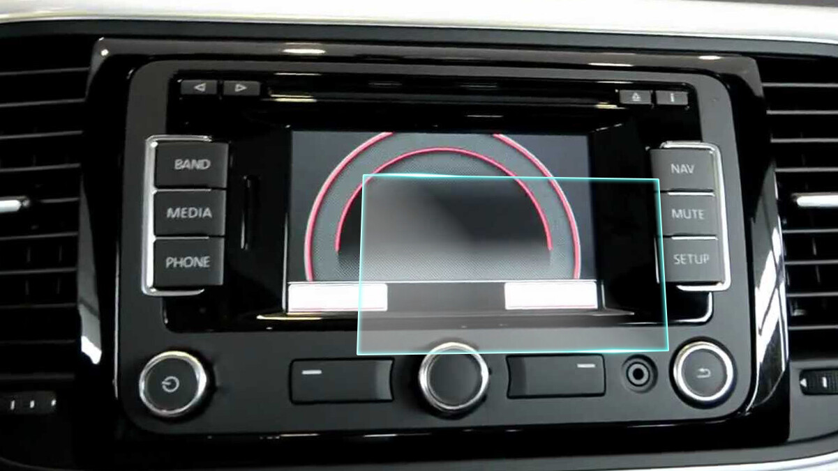 Crystal Clear Screen Protector for 2013 Volkswagen Beetle w/RNS 315 Navigation