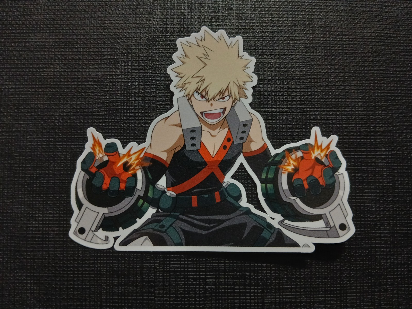 Katsuki Bakugo Kacchan My Hero Academia Glossy Sticker Anime Waterproof!