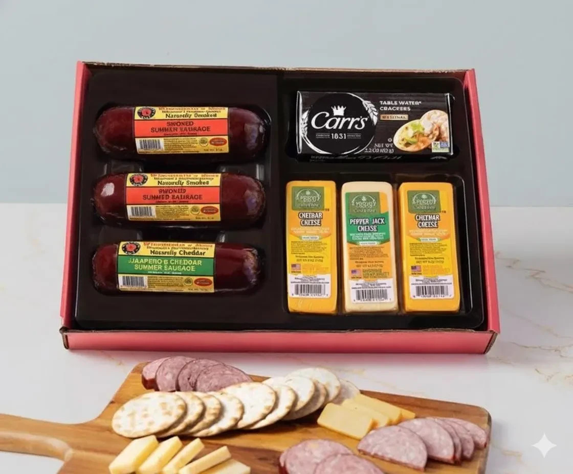 Wisconsin Cheese and Sausage Gift Box