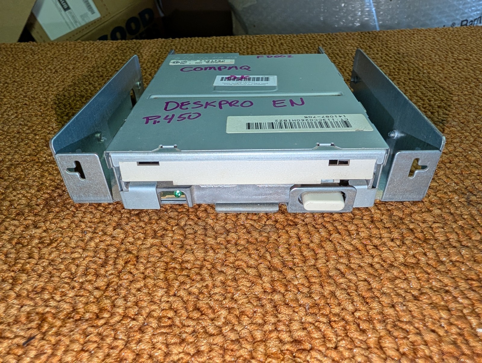 COMPAQ 141087-705 3.5 1.44MB PC FLOPPY DRIVE DESKPRO EN TEAC FD-235HG TESTED