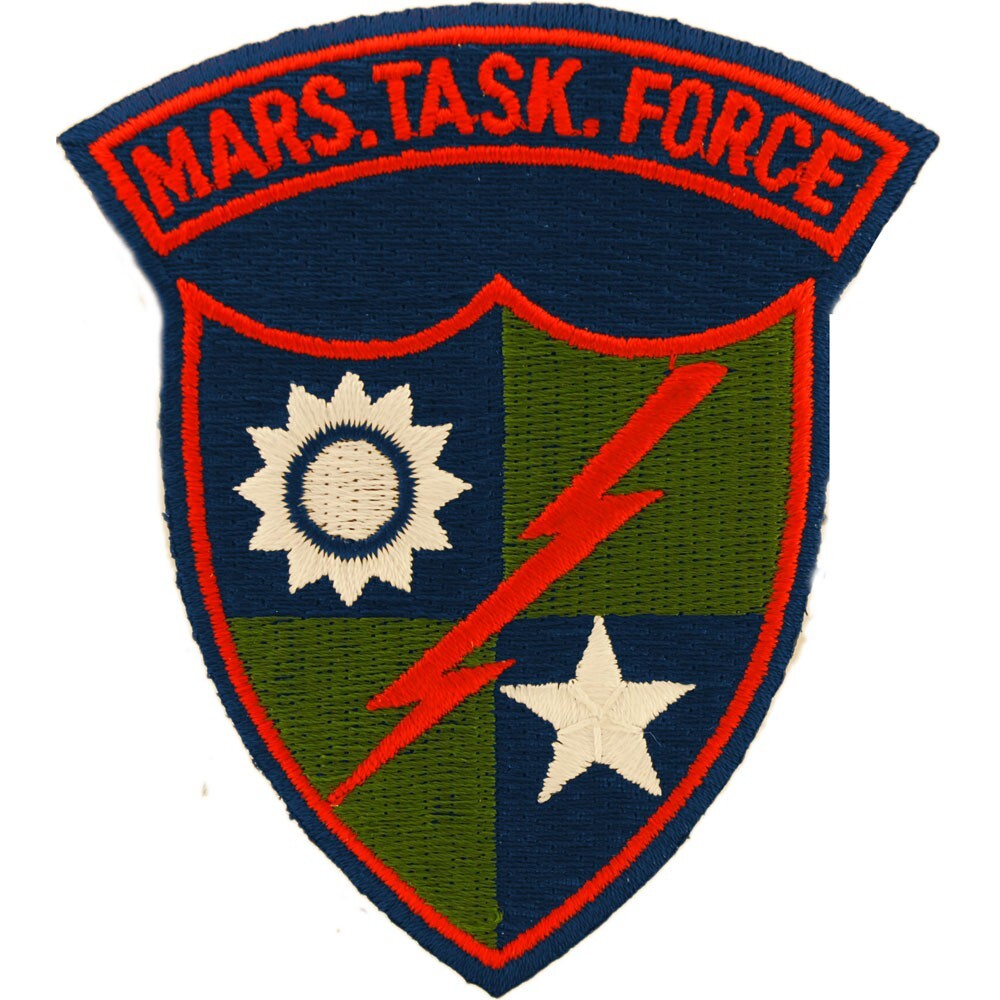 ARMY, MARS, TASK FORCE Embroidered Shoulder Patch (3") (1298)