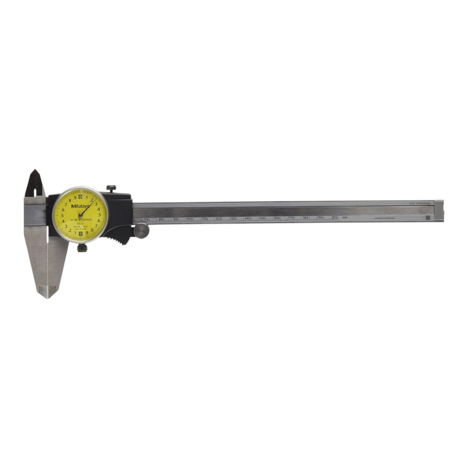 Mitutoyo Dial Caliper 0-200mm, Digital, Precision, Metal, New