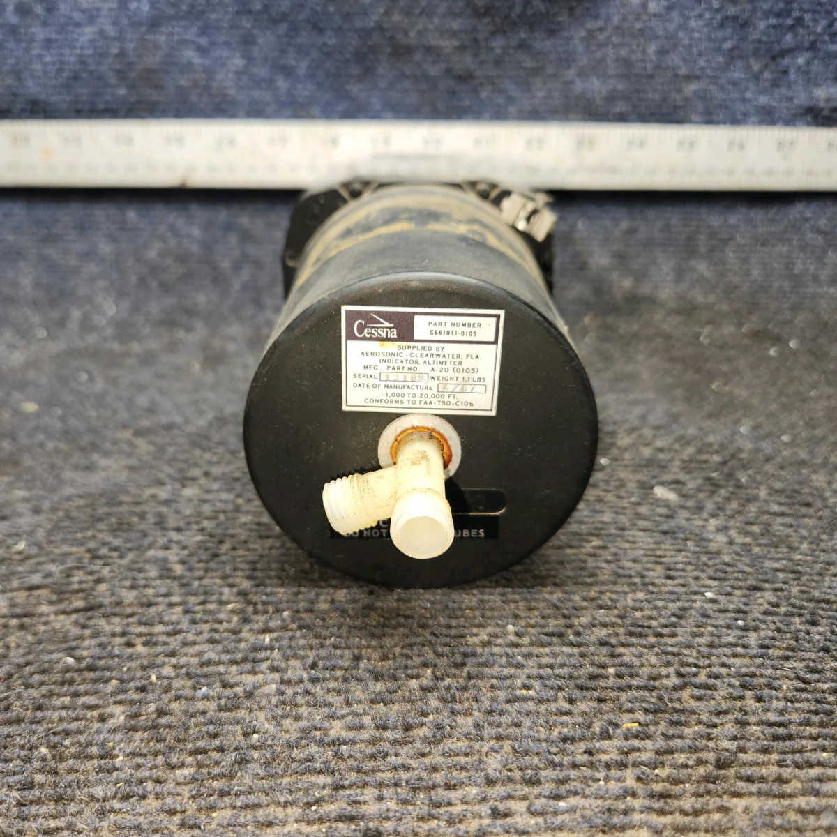 A-20(0105) | cessna 150G | Altimeter Indicator