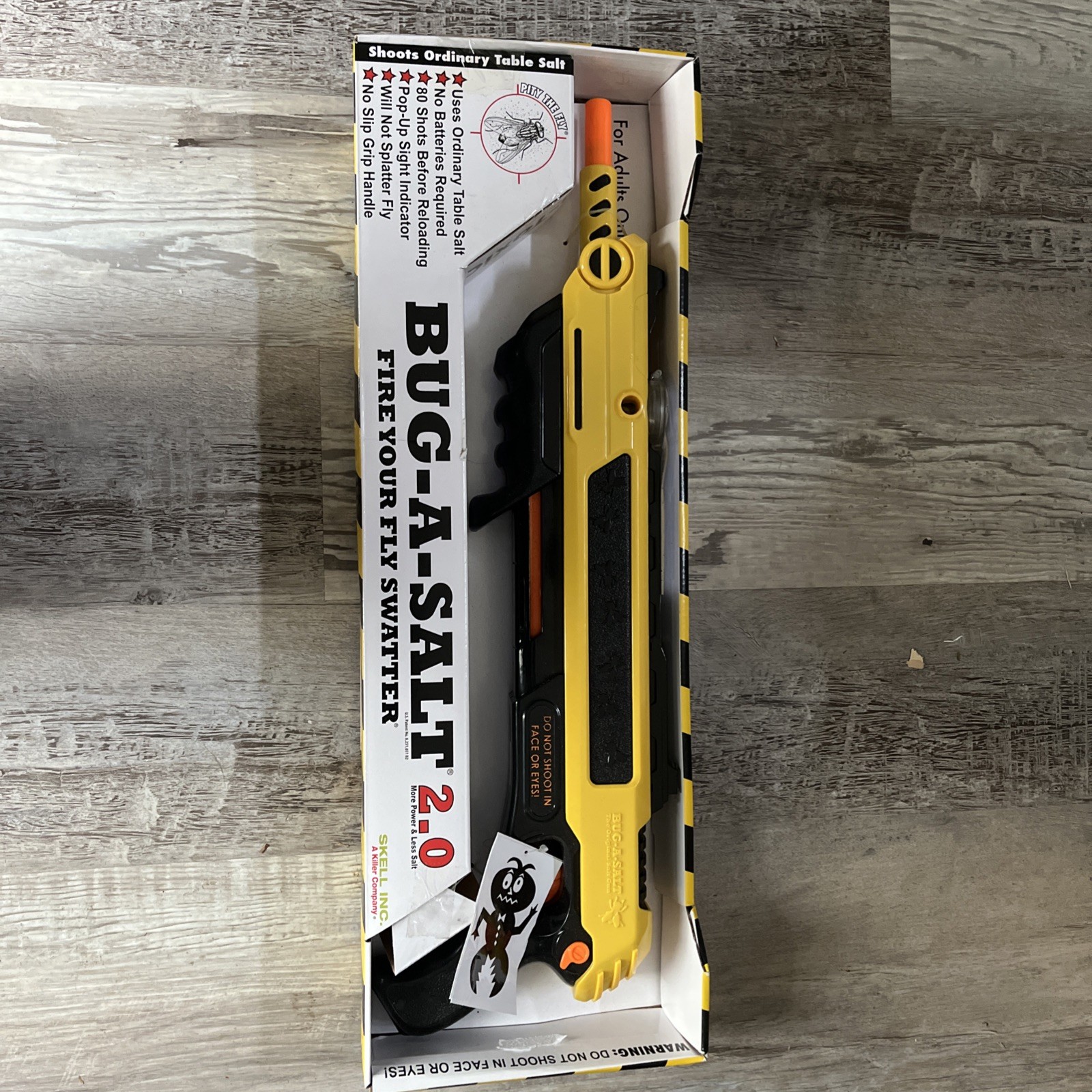 BUG-A-SALT 2.0 Authentic Salt Gun Insect Control- New In Box