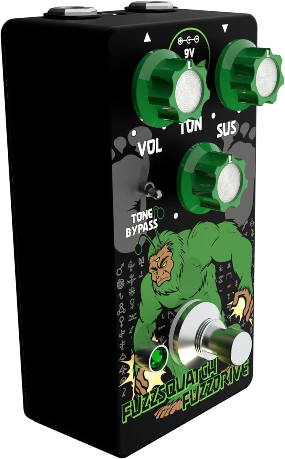 Fuzzsquatch Fuzzdrive - Op-Amp Fuzz Effects Pedal FREE SHIPPING