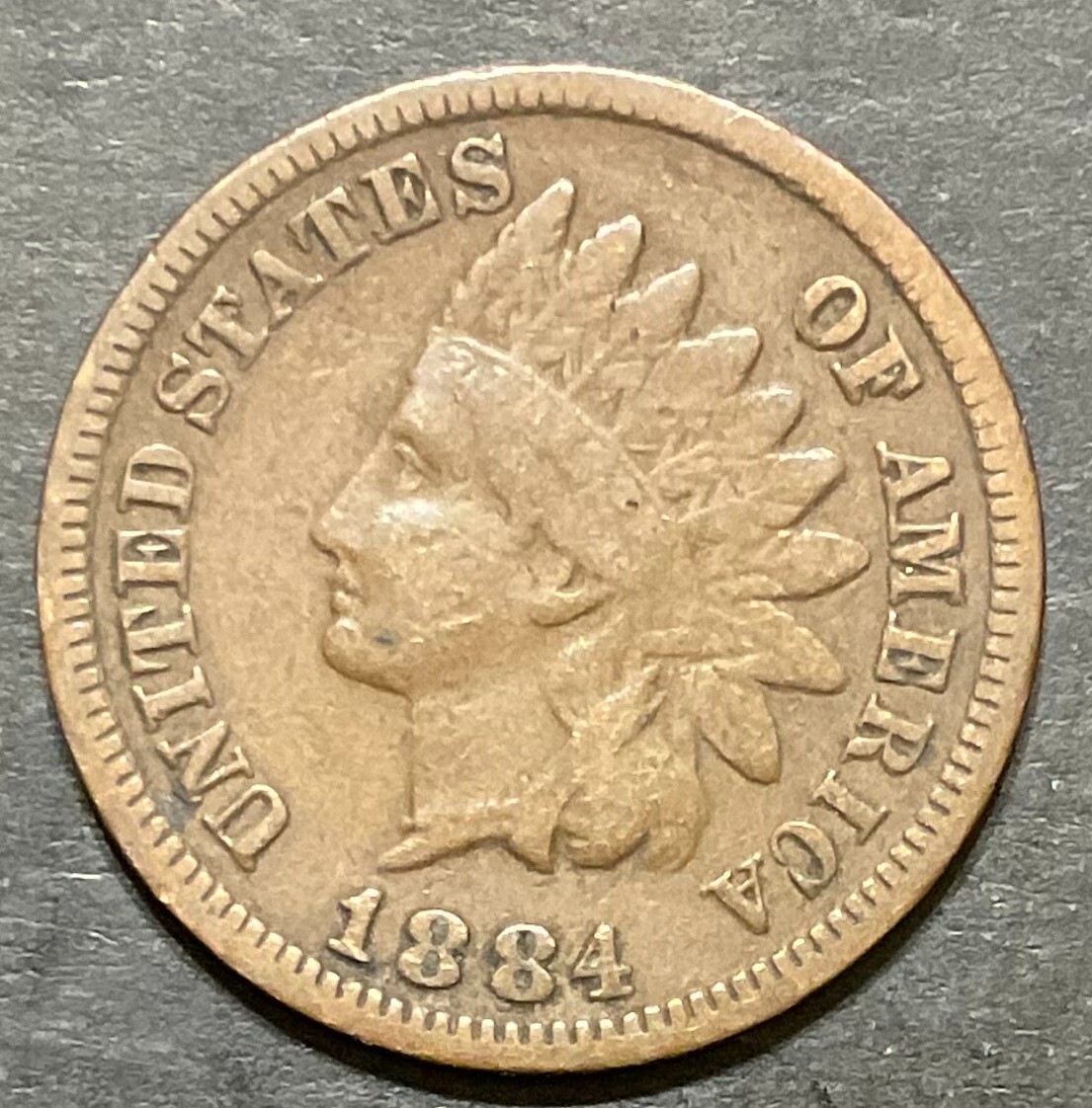 1884 Indian Head Cent Choice Wonderful Quality Better Grade Low Mintage L971