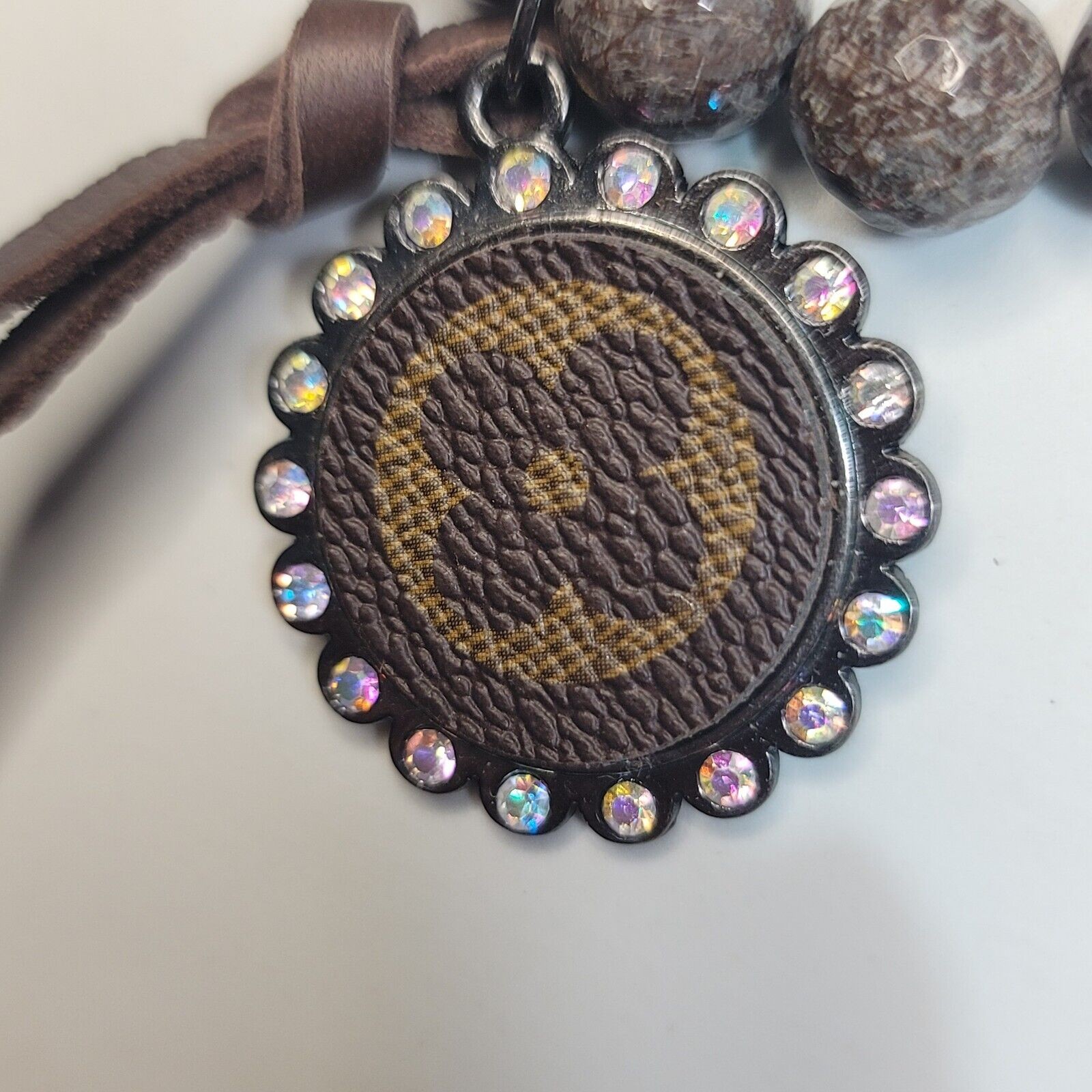 Chocolate Jasper Beaded Stretch Bracelet