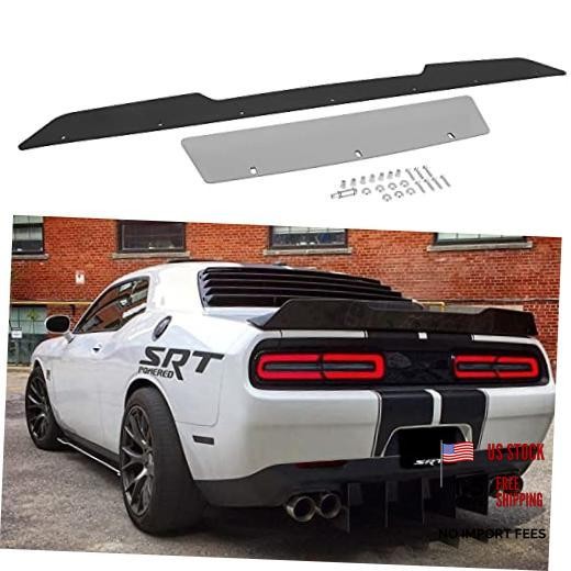 Bonbo Rear Wickerbill Spoiler Fits for Dodge Challenger 2008-2014 SRT RT SXT