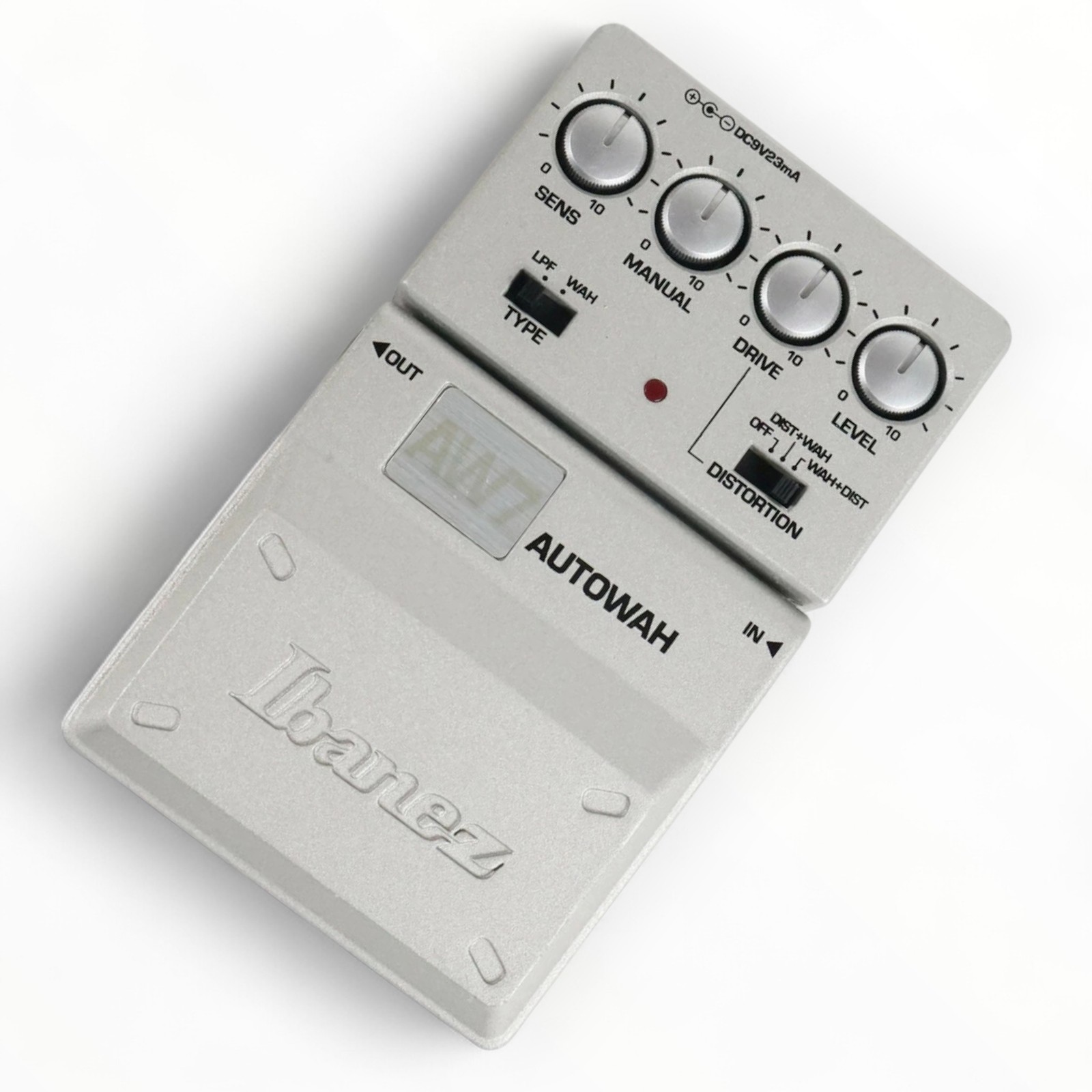 Ibanez AW7 AUTOWAH Pedal w/Distortion TONE-LOK Series Made in Taiwan Tested