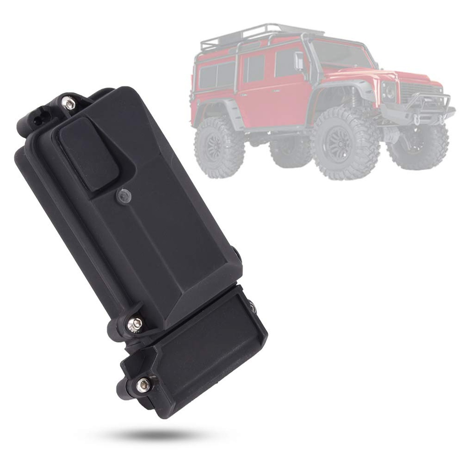 Smich RC Car Receiver Box, RC Receiver Box Protection Waterproof Easy to Inst...