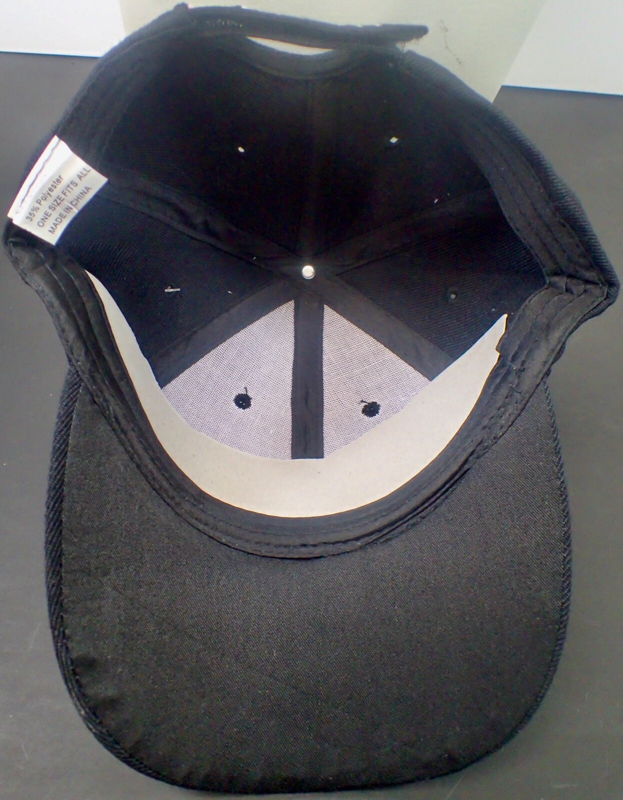 "BIKER BITCH" Motorcycle Ladies BASEBALL CAP HAT Black w/ Pink Embroidery