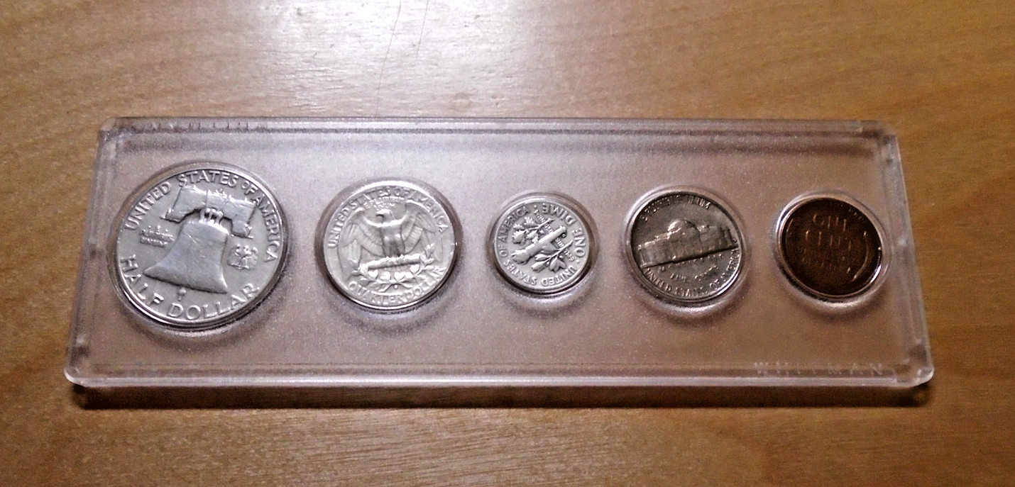 1953 D Silver Coin Set