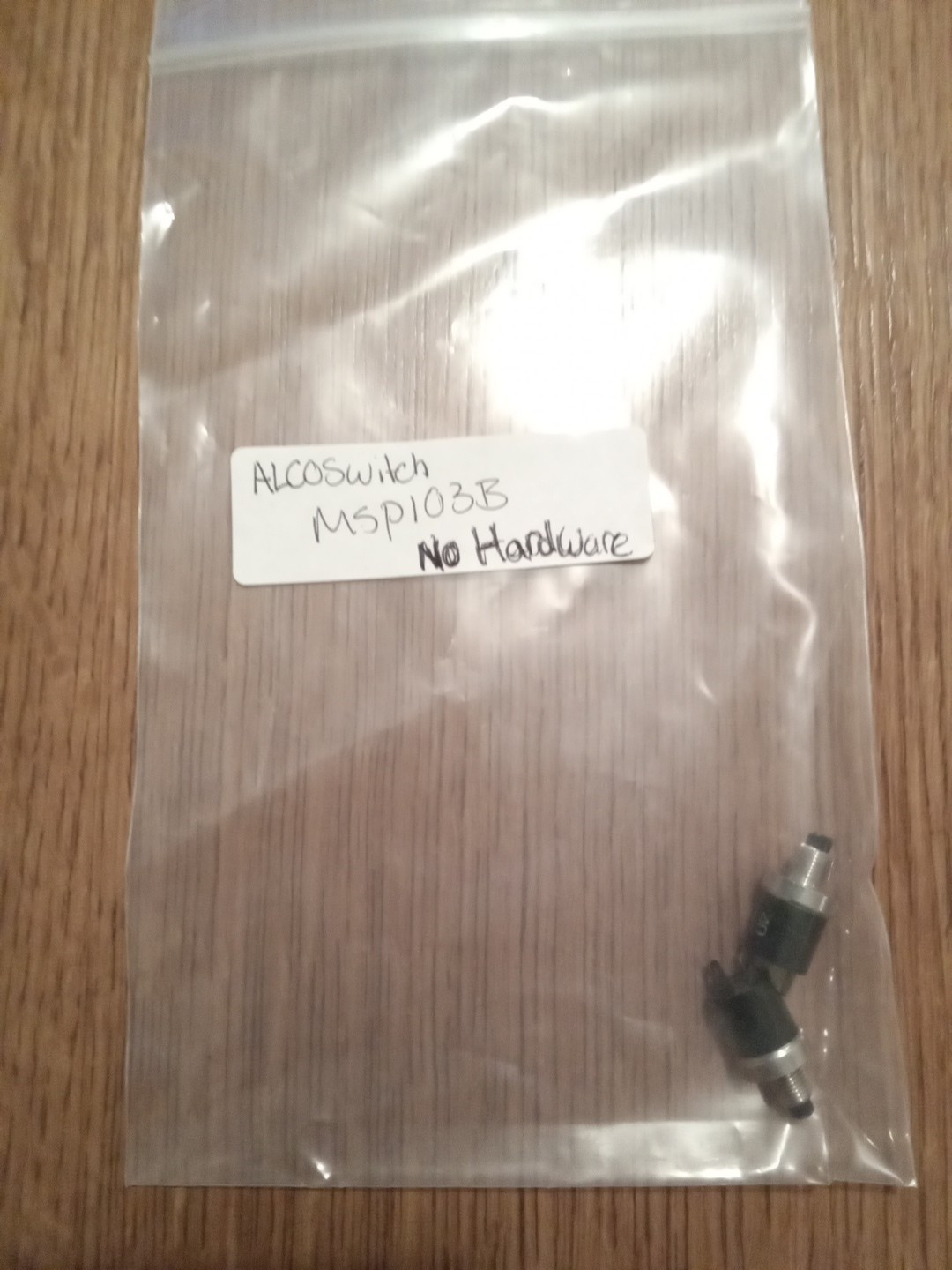 Lot Of 2 Alco Switch MSP103B Black Push Switch (No Hardwear)