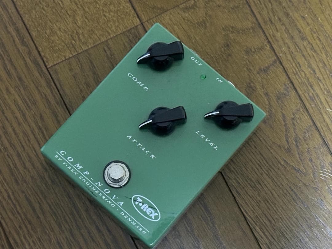 T-Rex COMP NOVA Compressor Pedal, Used, Small Scratches, Magnetic Back