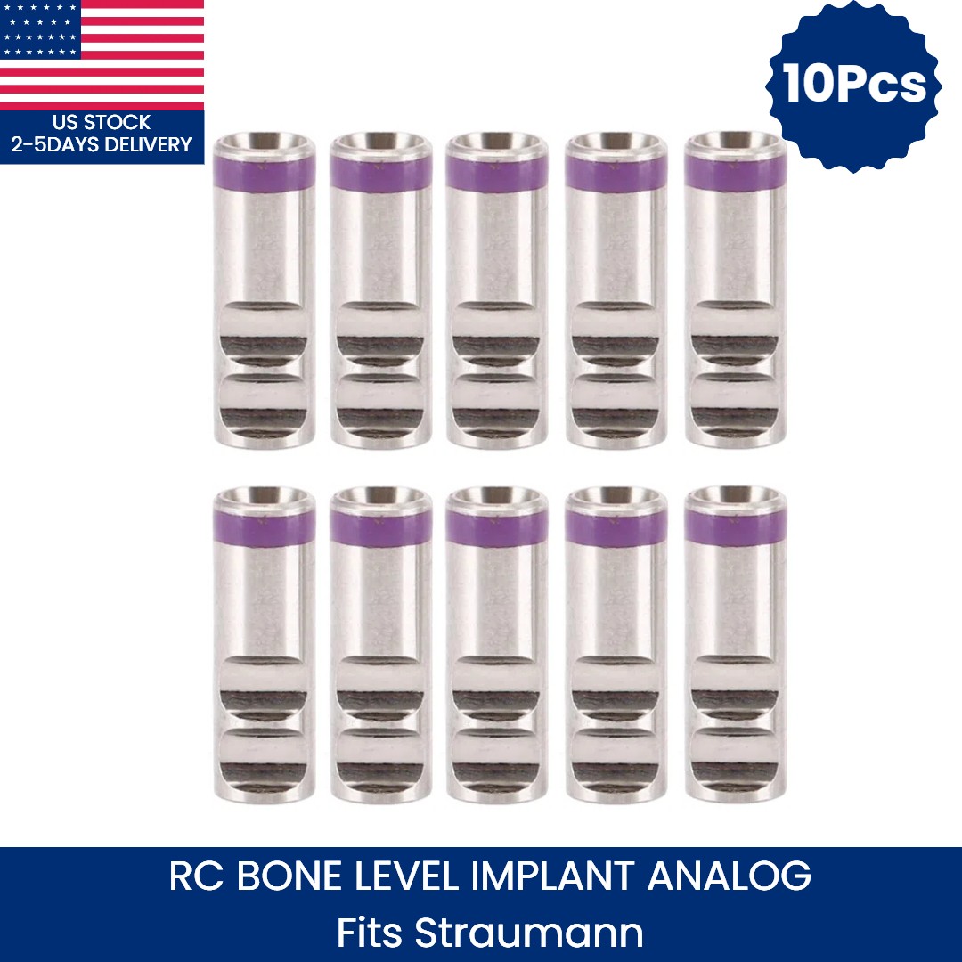 10Pcs RC Dental Analog Replica Tissue Level Fit Straumann ITI BL US STOCK