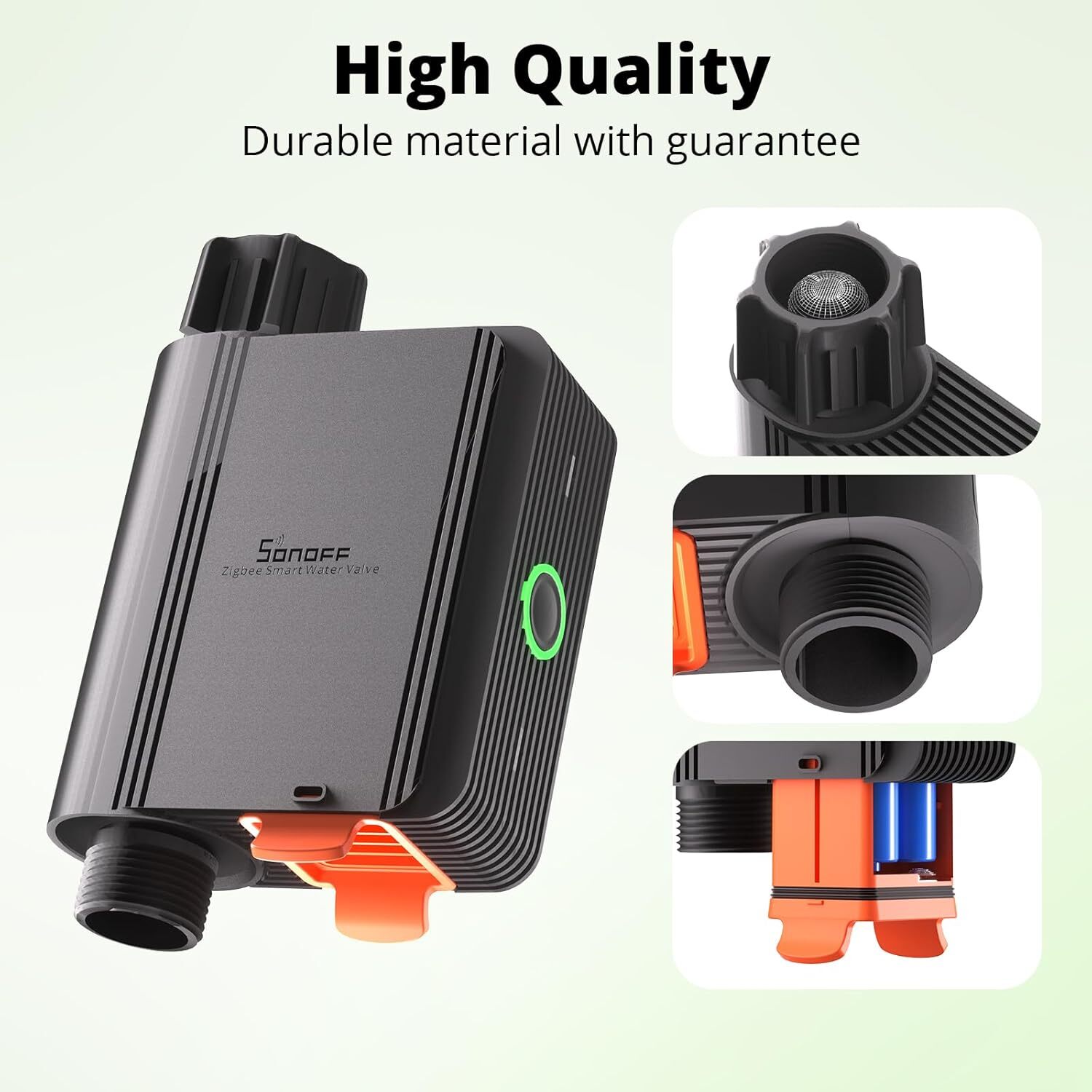 SONOFF Zigbee Smart Water Valve IP55 Automatic Garden Irrigation Watering System