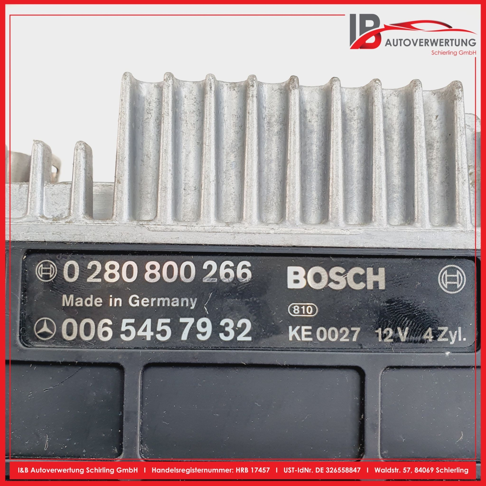 MERCEDES BENZ E-CLASS W124 ECU Engine 0065457932 0280800266 BOSCH